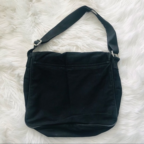 Disney Tinkerbell Patches Mini Messenger Black Shoulder Crossbody Bag - Picture 3 of 9